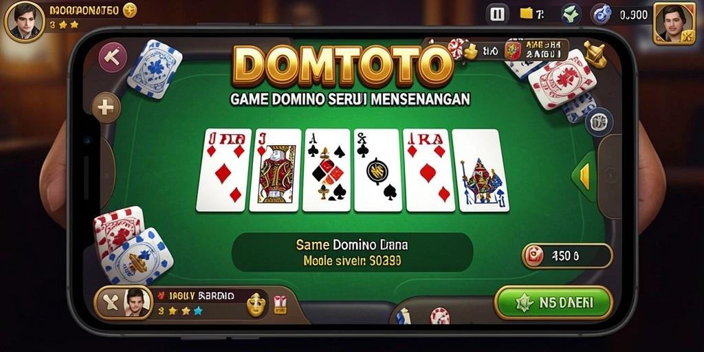 Tangkapan layar gameplay DOMTOTO yang menampilkan suasana permainan menarik.