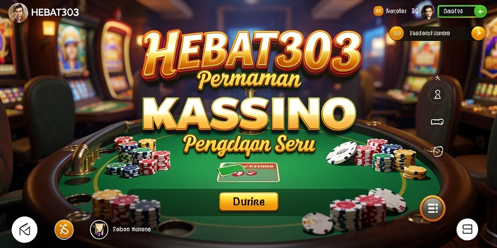 Tampilan gameplay HEBAT303 yang menarik dengan berbagai pilihan permainan Kasino.