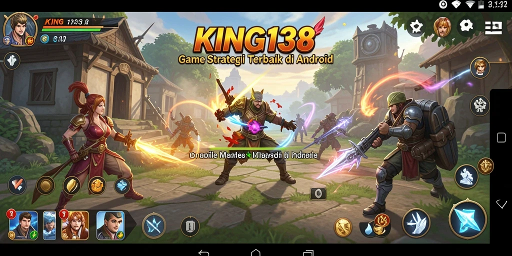 Tampilan menawan dari gameplay KING138 yang mendebarkan.